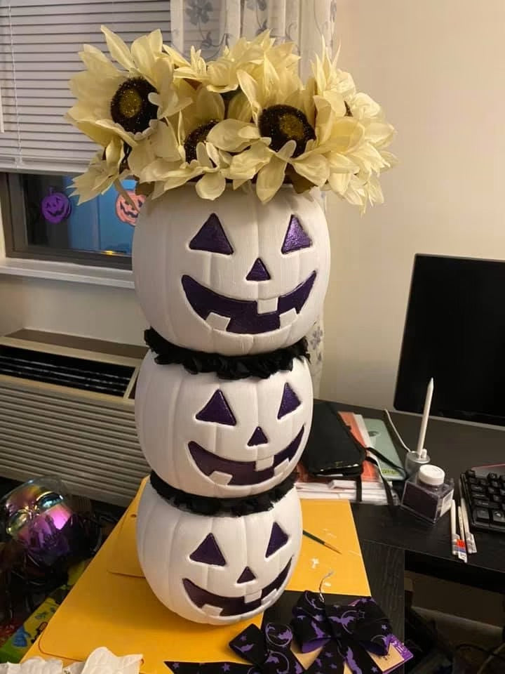 Halloween Craft DIY Jack-O-Lanterns