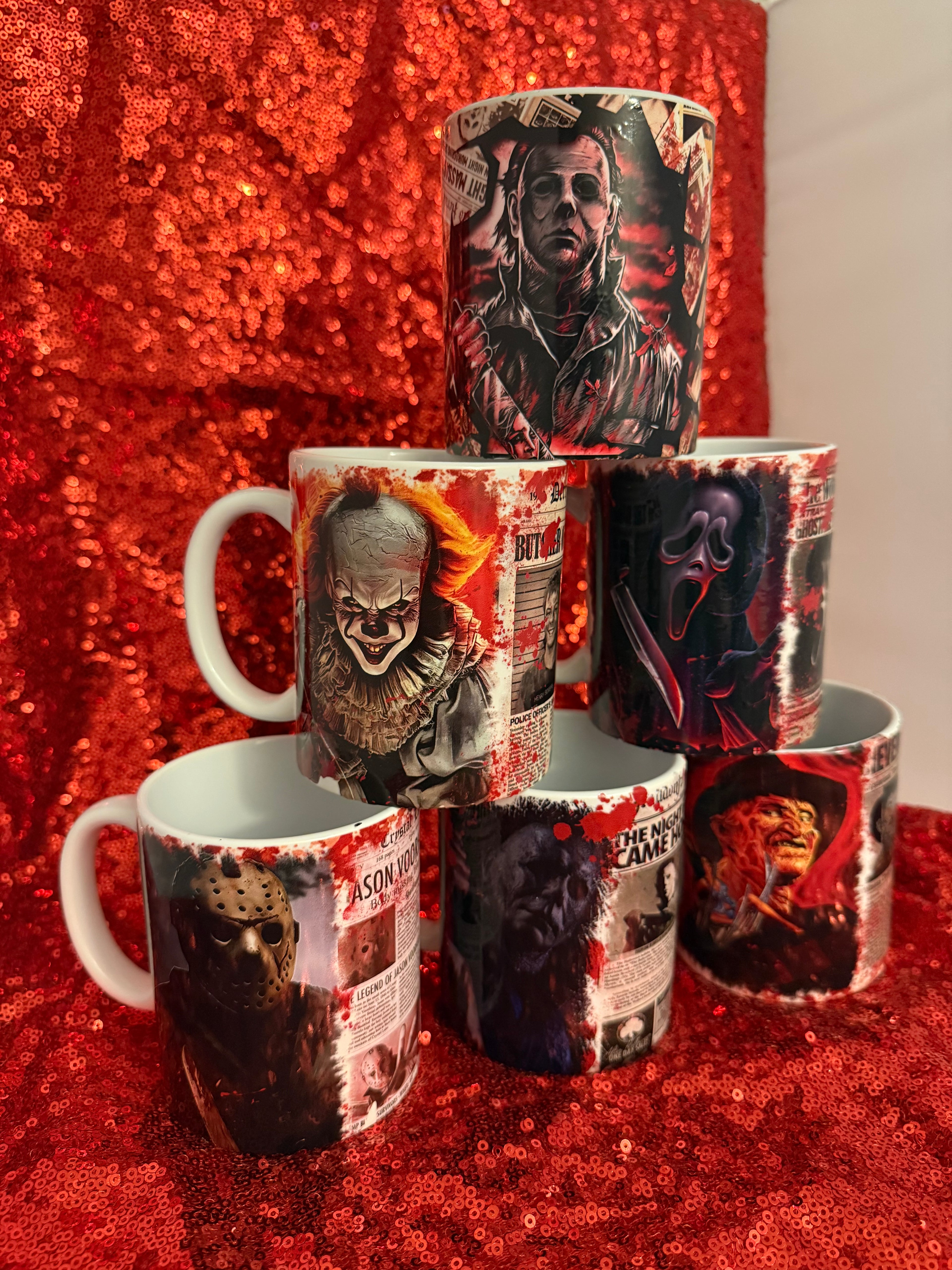 Horror Mug Set