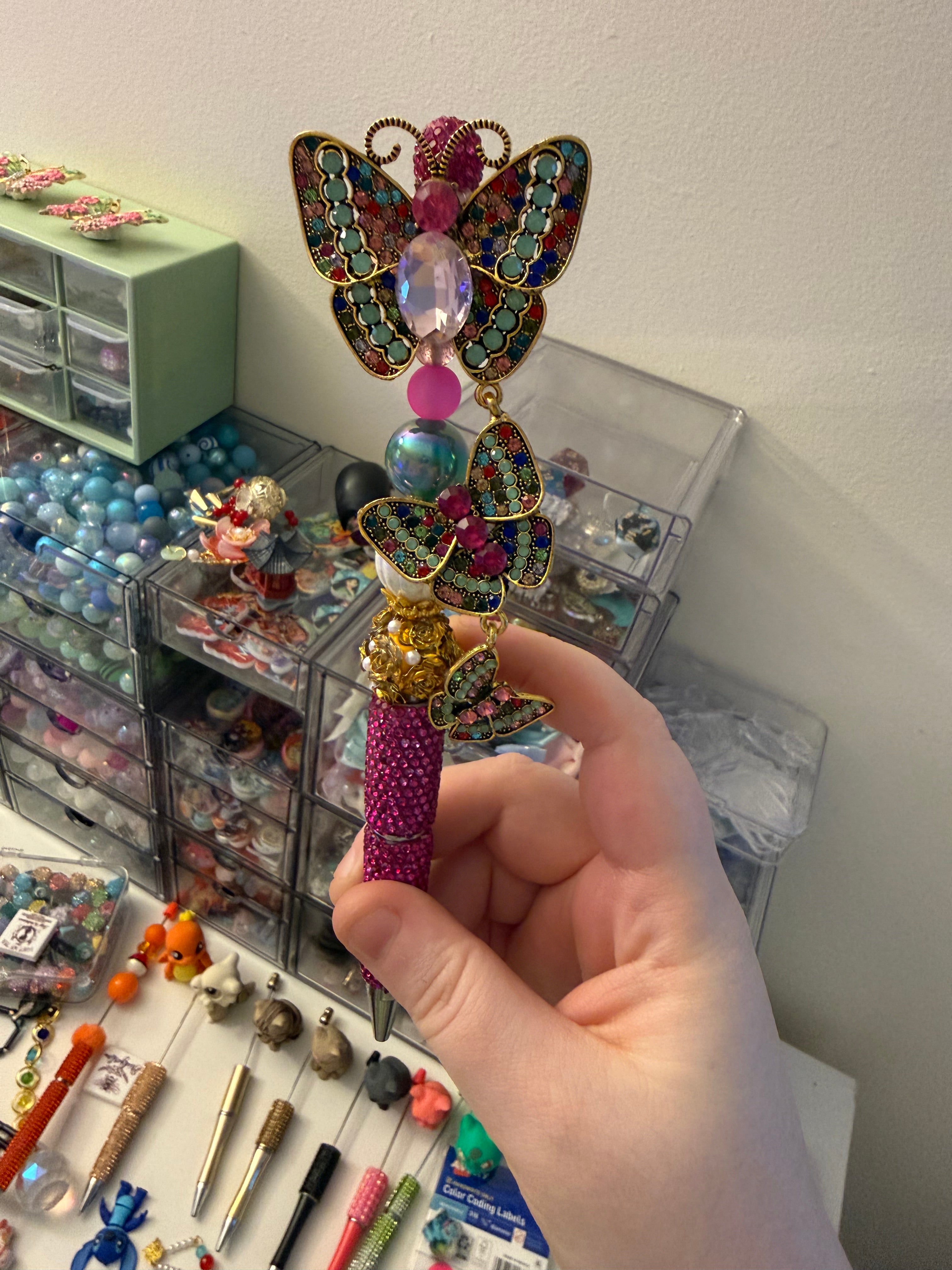 Butterfly Dangle Pen