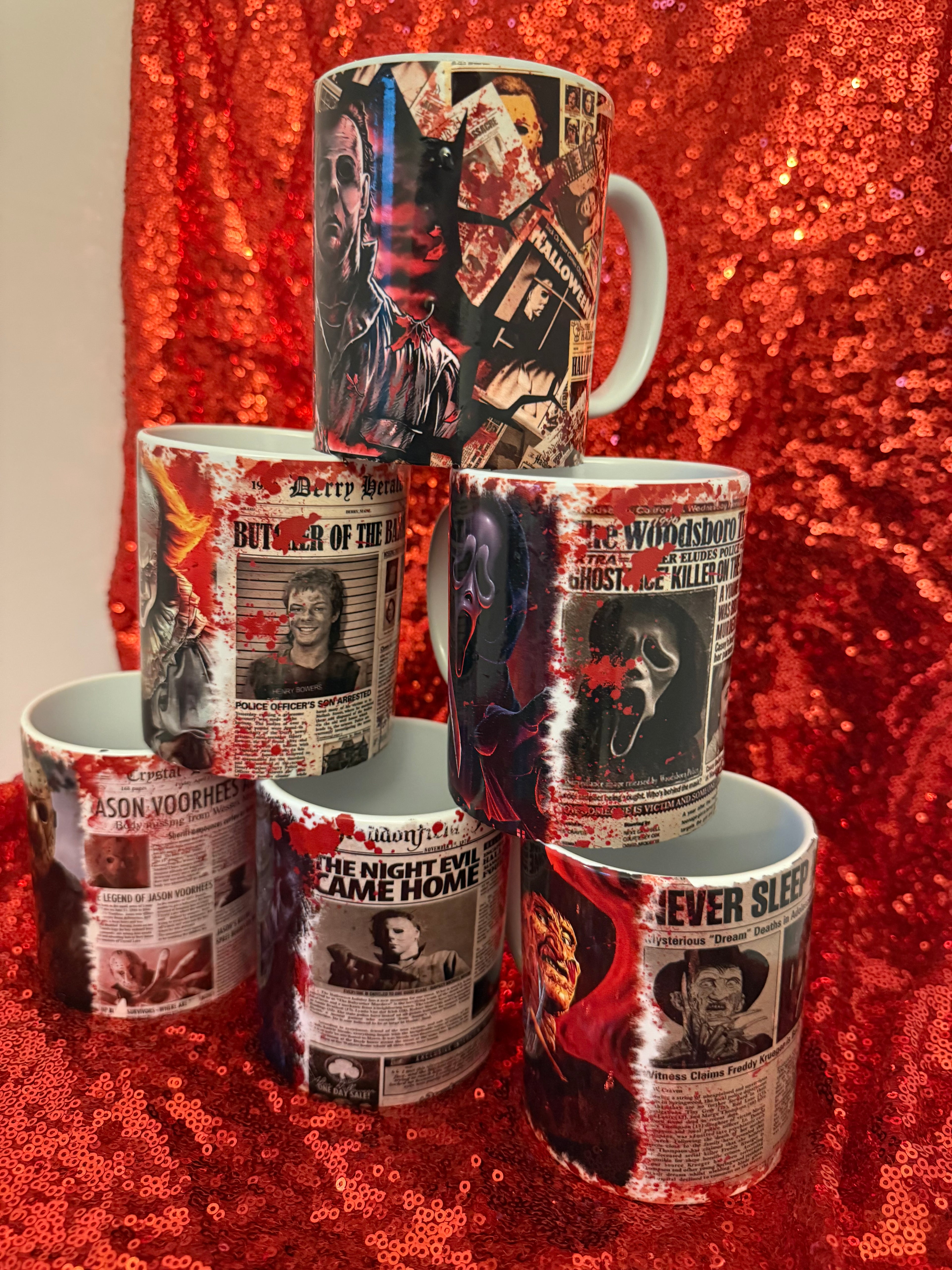 Horror Mug Set