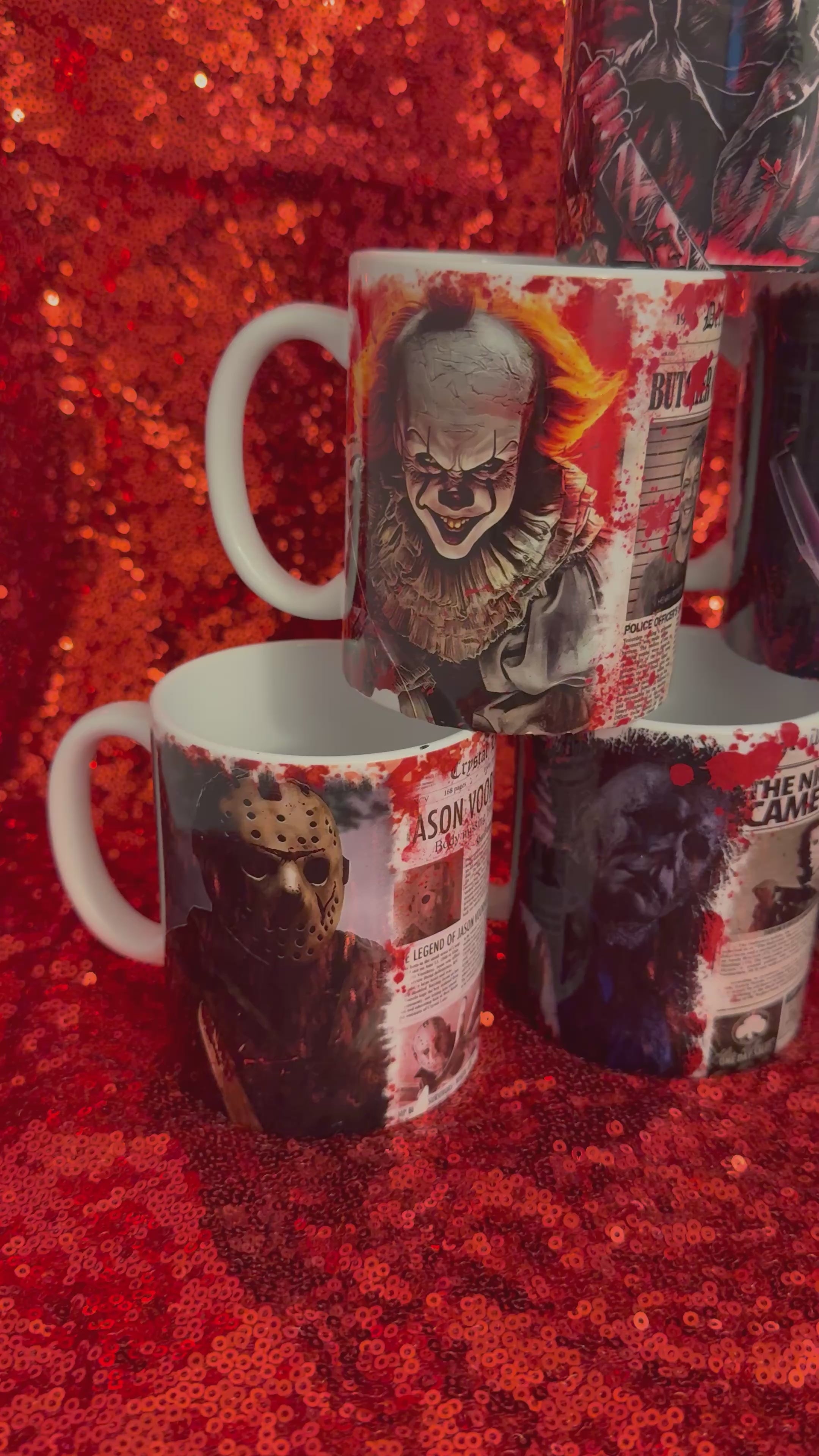 Horror Mug Set
