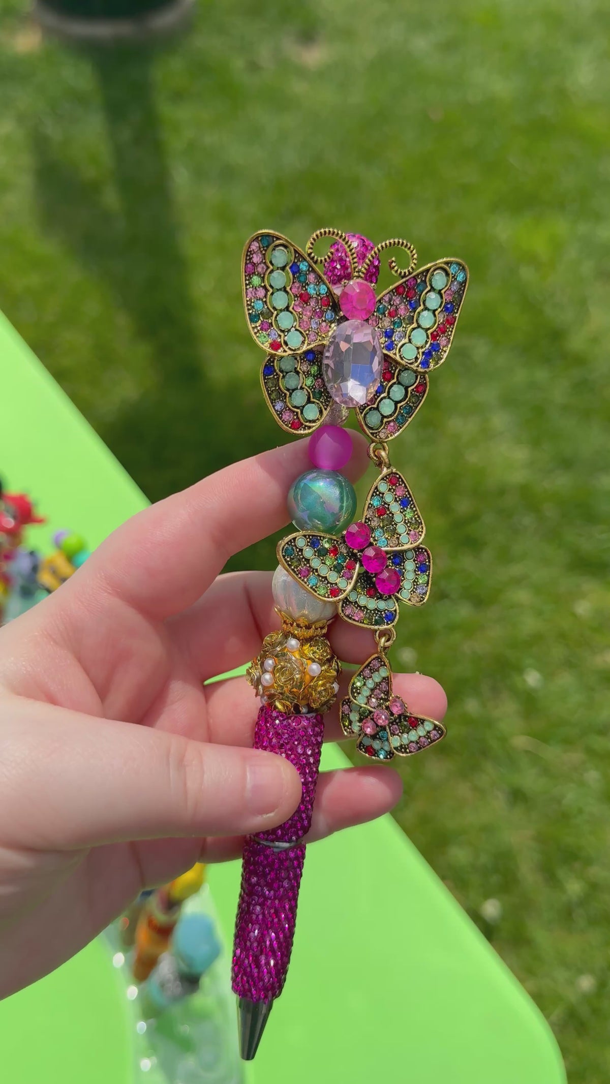 Butterfly Dangle Pen
