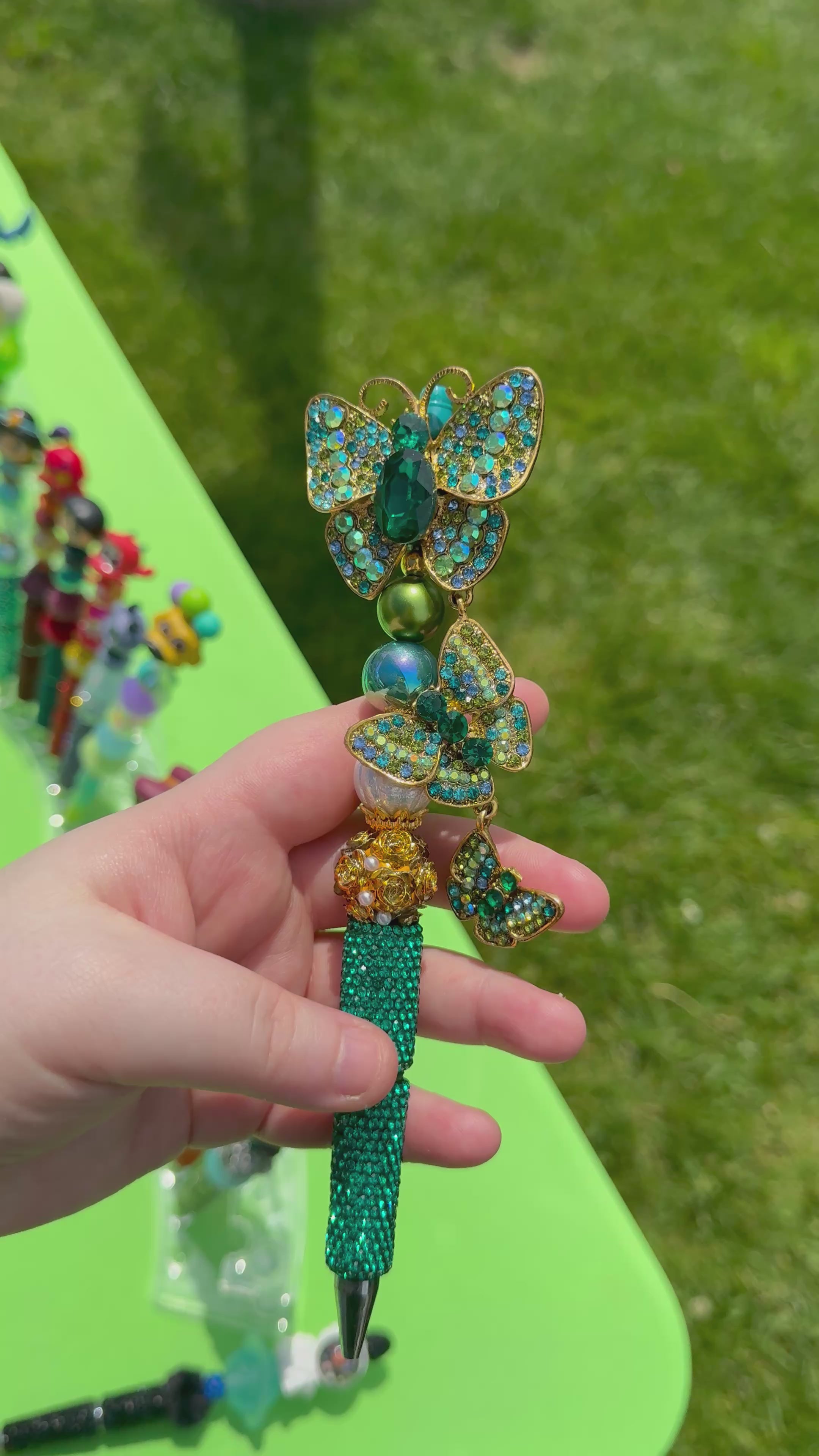 Butterfly Dangle Pen